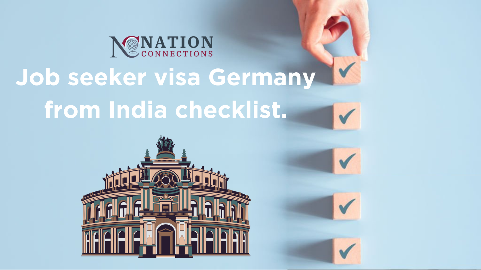Job seeker visa Germany from India checklist.