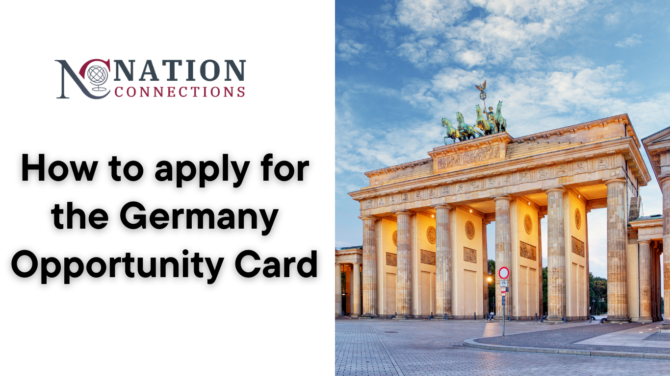 How to apply for Germany Opportunity Card