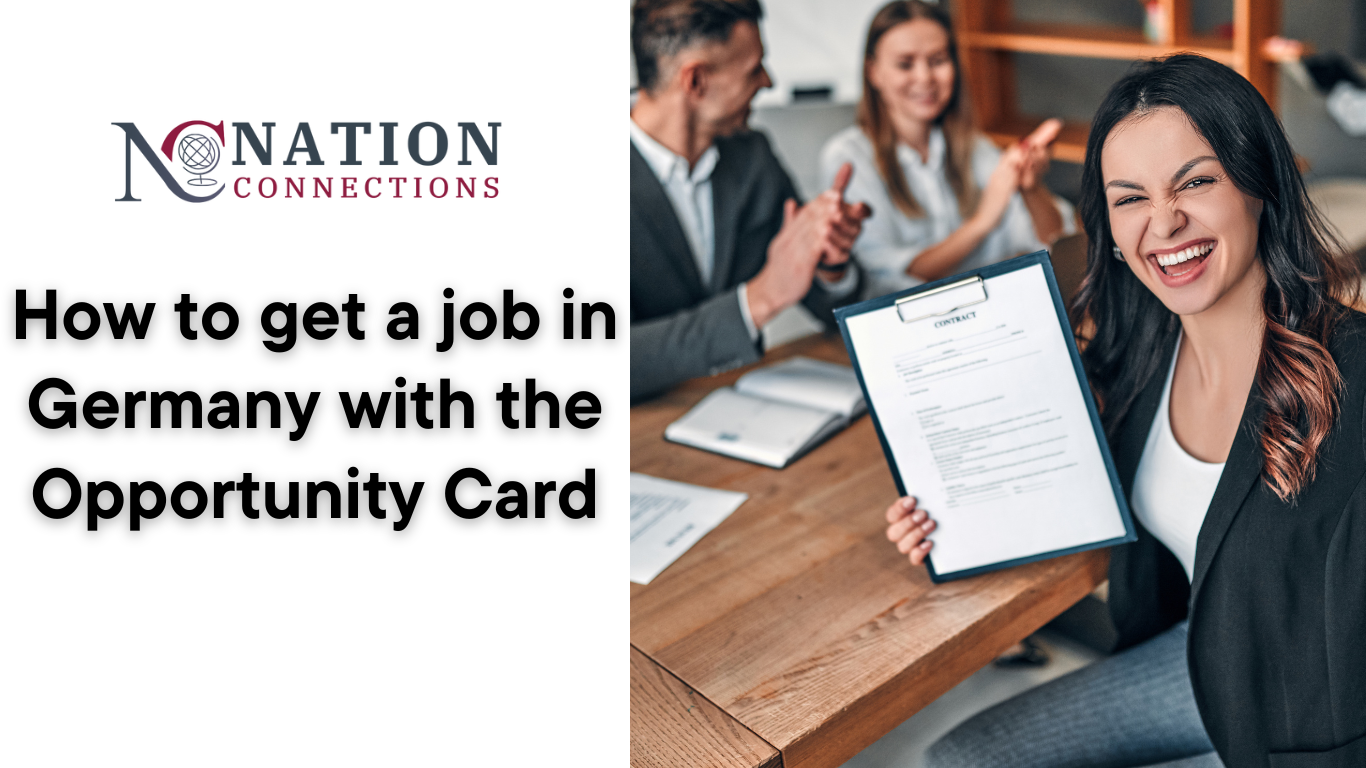How to get a job in Germany with the Opportunity Card