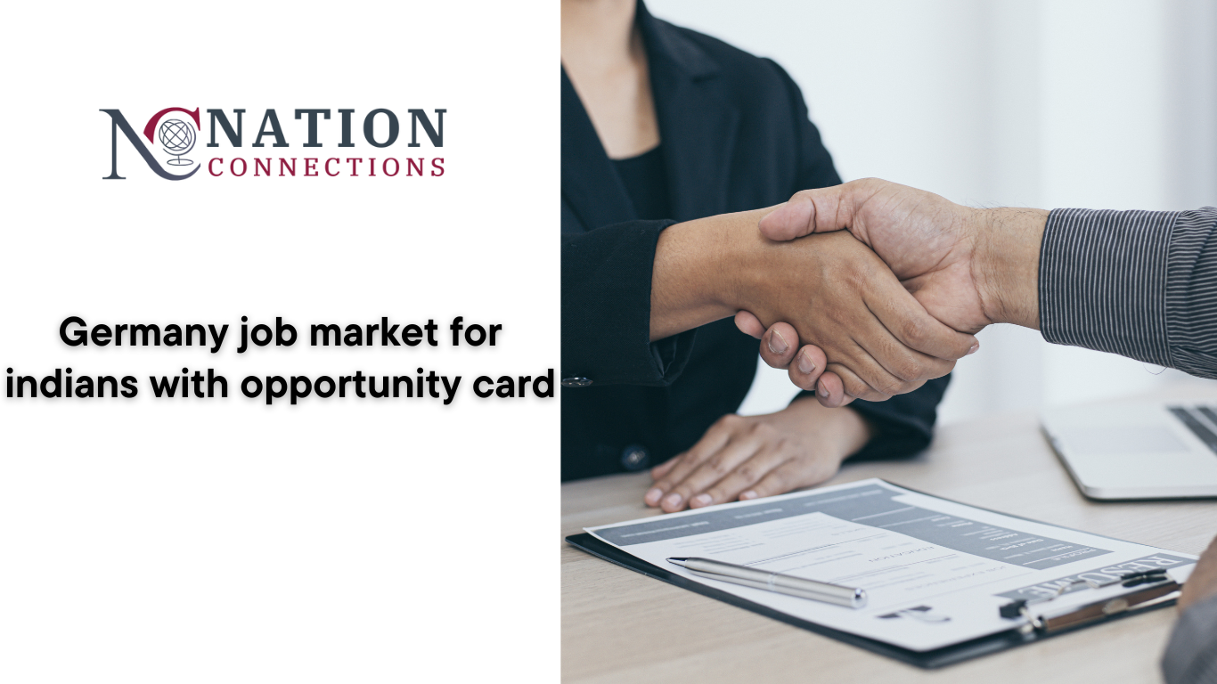 Germany job market for indians with opportunity card