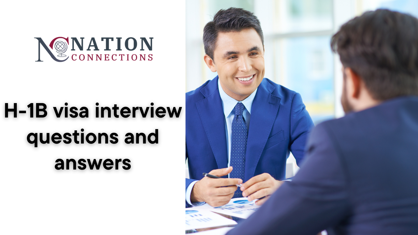 H-1B visa interview questions and answers