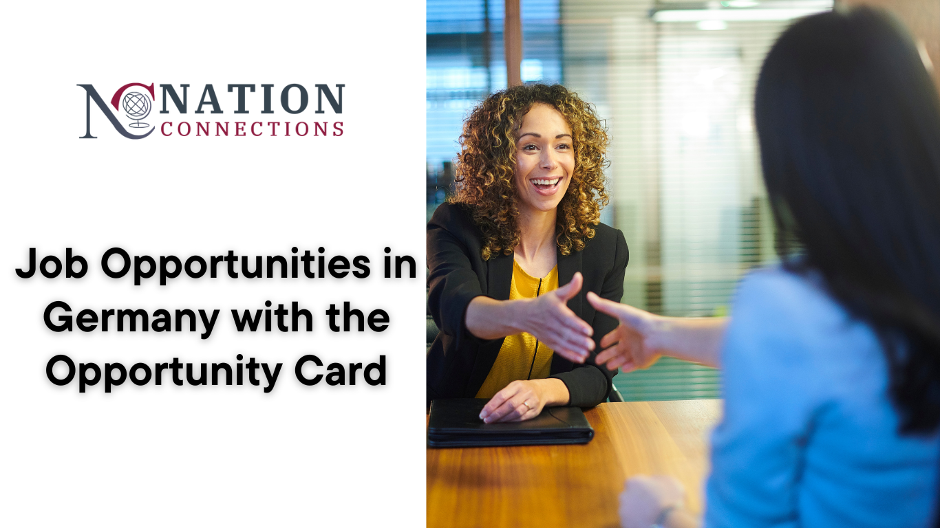 Job Opportunities in Germany with the Opportunity Card