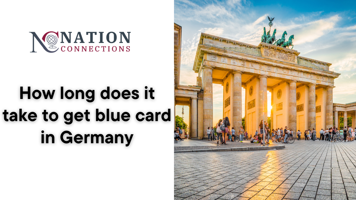How long does it take to get blue card in Germany