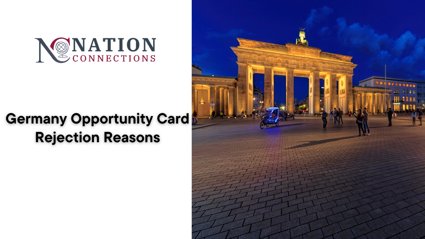 Germany Opportunity Card Rejection Reasons