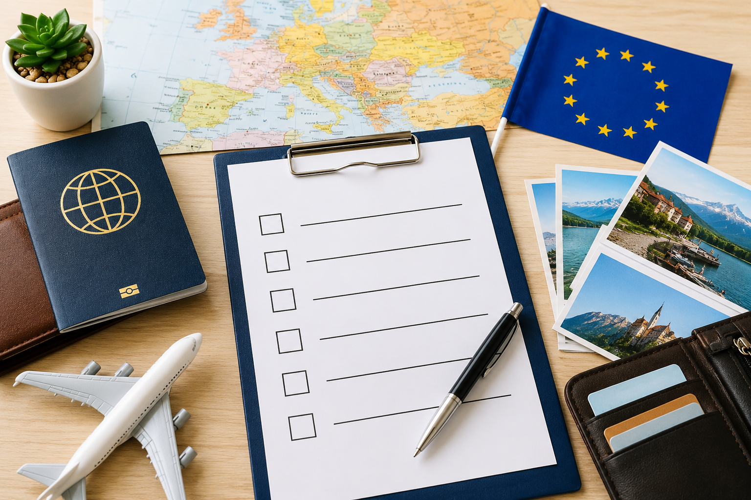 schengen tourist visa checklist