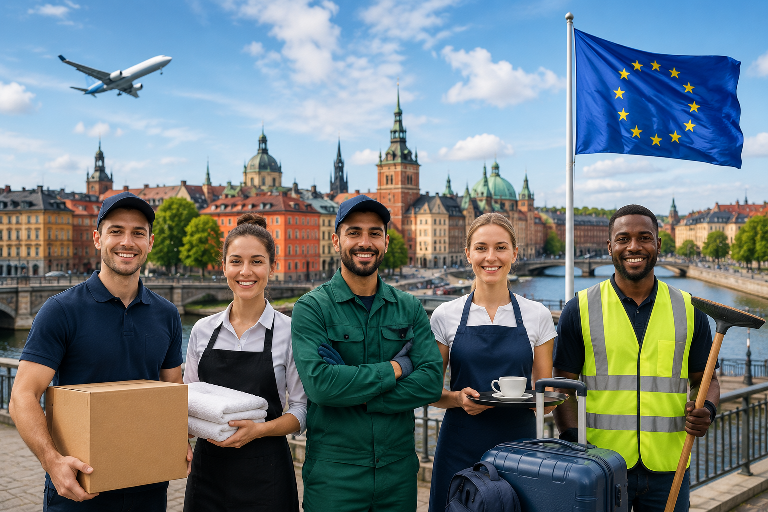 Get a Job in Europe Even Without Qualifications