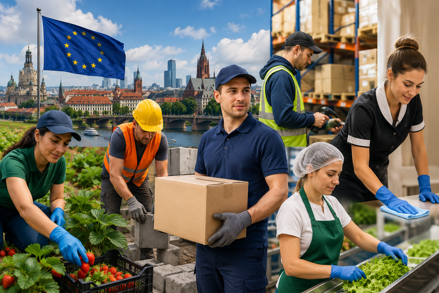 High-Demand Unskilled Labor Jobs in Europe You Can Apply for Today