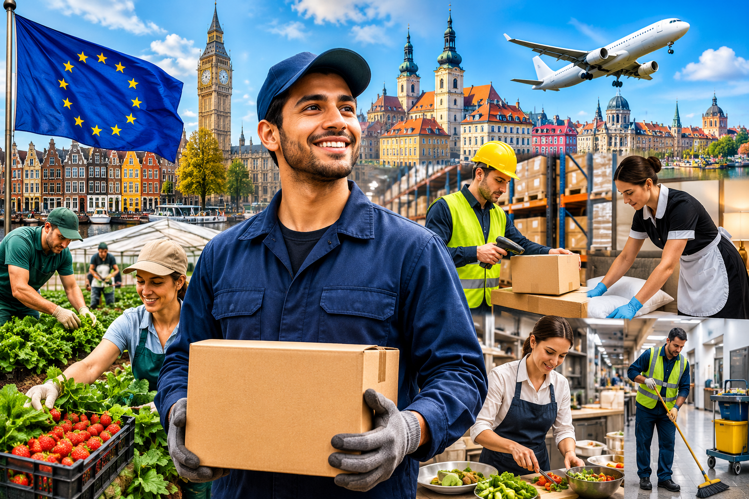 A Complete Guide to Unskilled Jobs in Europe with Sponsored Work Visas